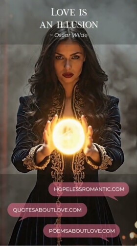 Love is an illusion Love is an illusion