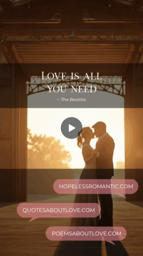 Love is all you need - Final Video Love is all you need - Final Video