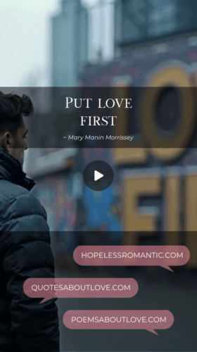 Put love first - Final Video Put love first - Final Video