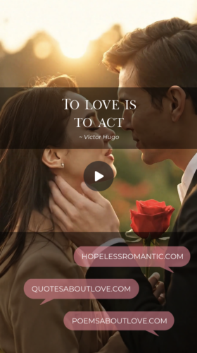 To love is to act - Final Video To love is to act - Final Video