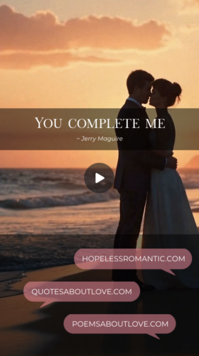 You complete me - Final Video You complete me - Final Video